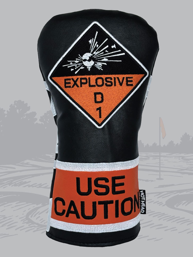 Explosive Placard Headcover Collection